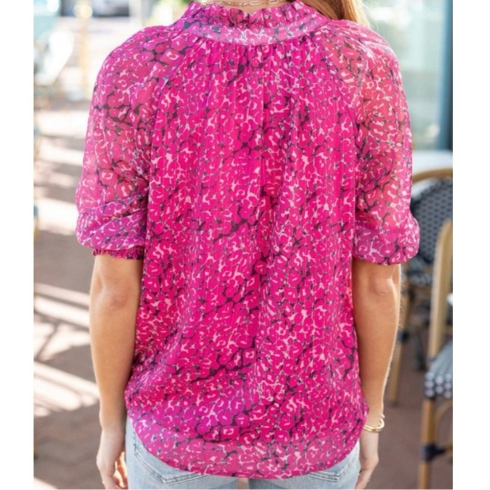 Avara Boutique Kamilla Top/Blouse XL Pink - Picture 6 of 6